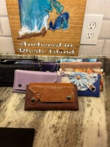 Rhode Island handcrafted wallets.