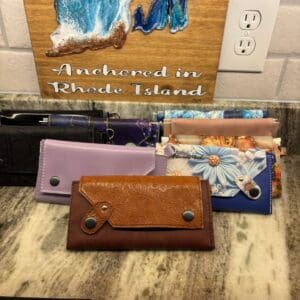 Rhode Island handcrafted wallets.